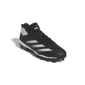 adidas Mens Adizero Impact Molded Baseball Sneaker Black/White/Black 9.5
