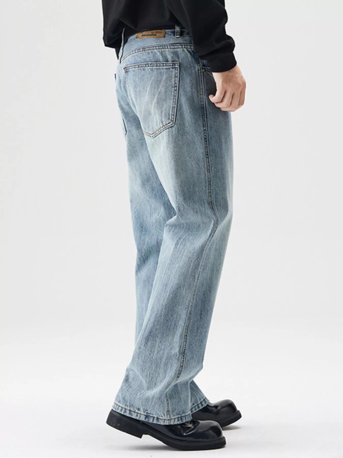 Men's Wash Relaxed Fit Jeans