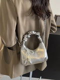Ruched Handle Crossbody Bag