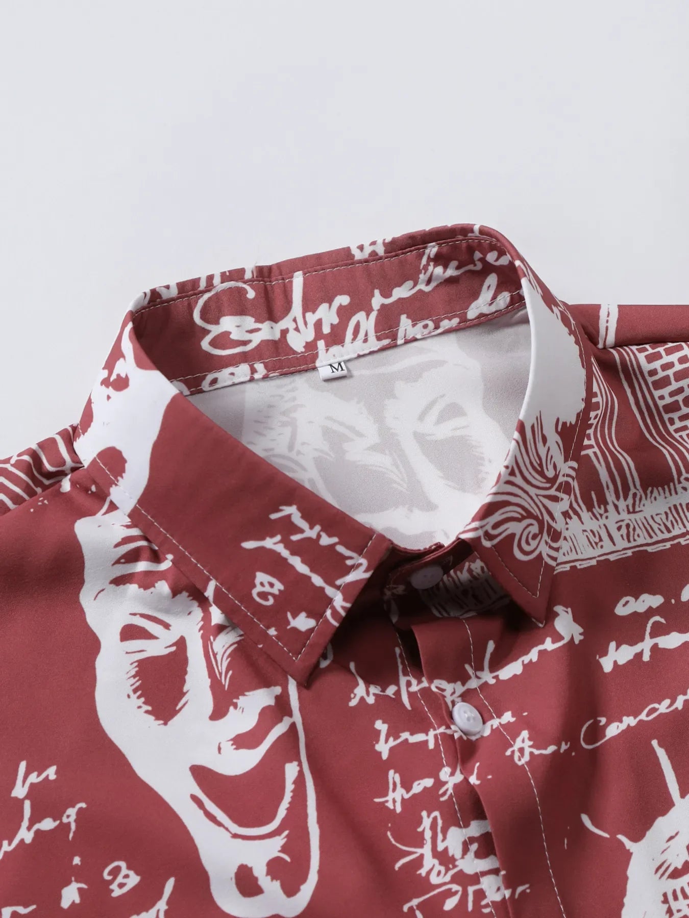 Men's Printed Short Sleeve Shirt