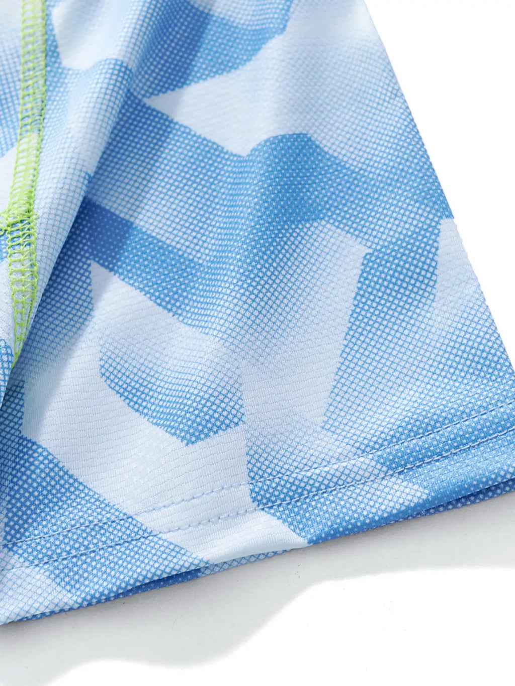 Children's Geometric Print Quick Dry Tee and Shorts Set