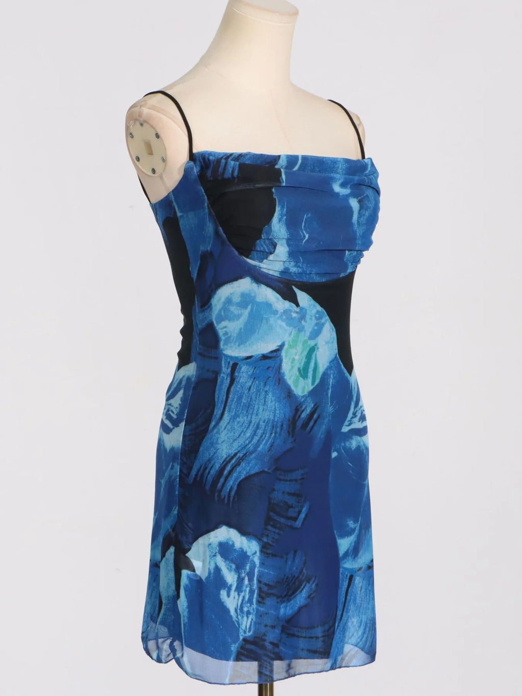 Cowl Neck Cami Mini Dress