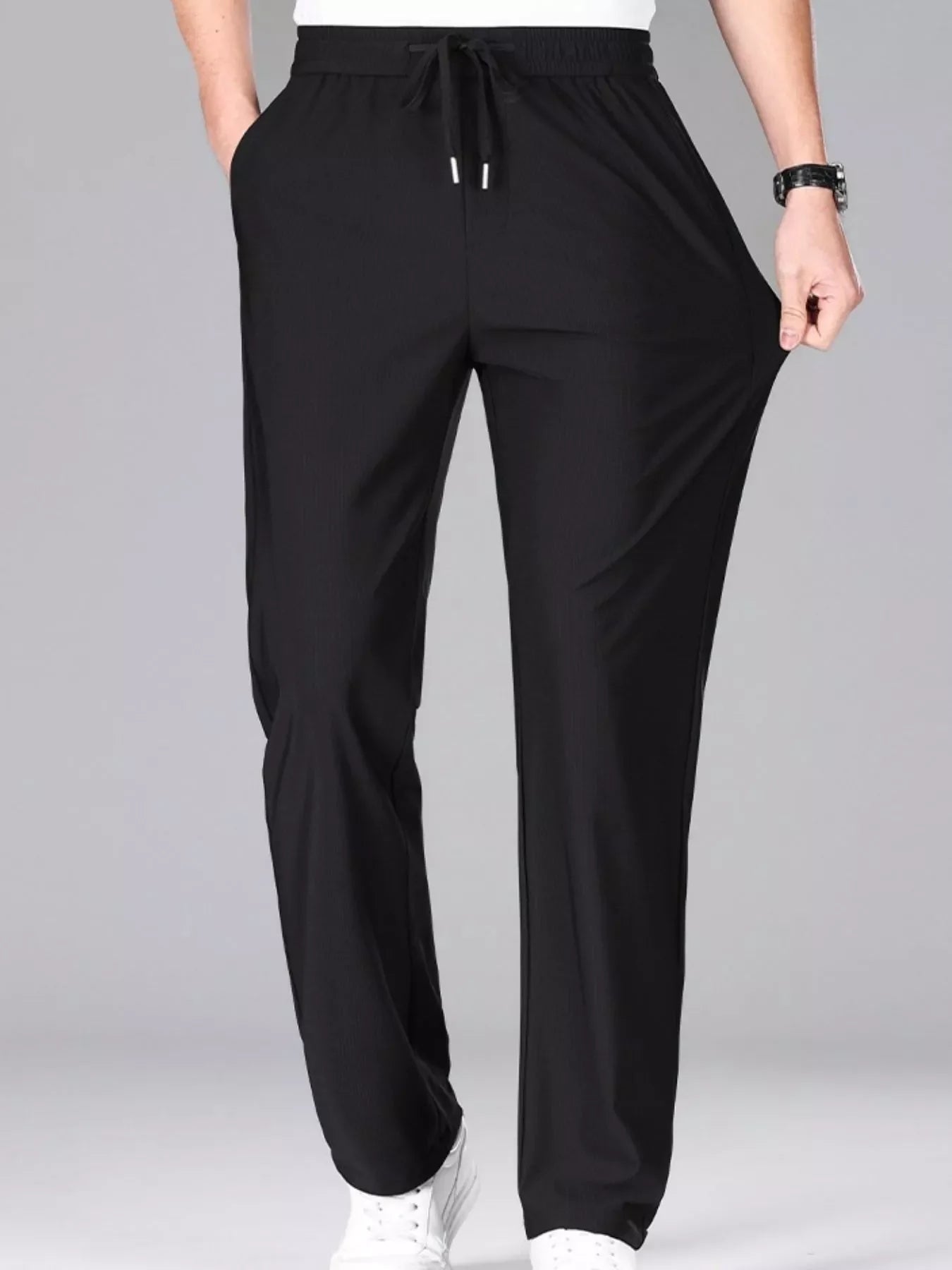 Men's Plus Size Casual Drawstring Pants