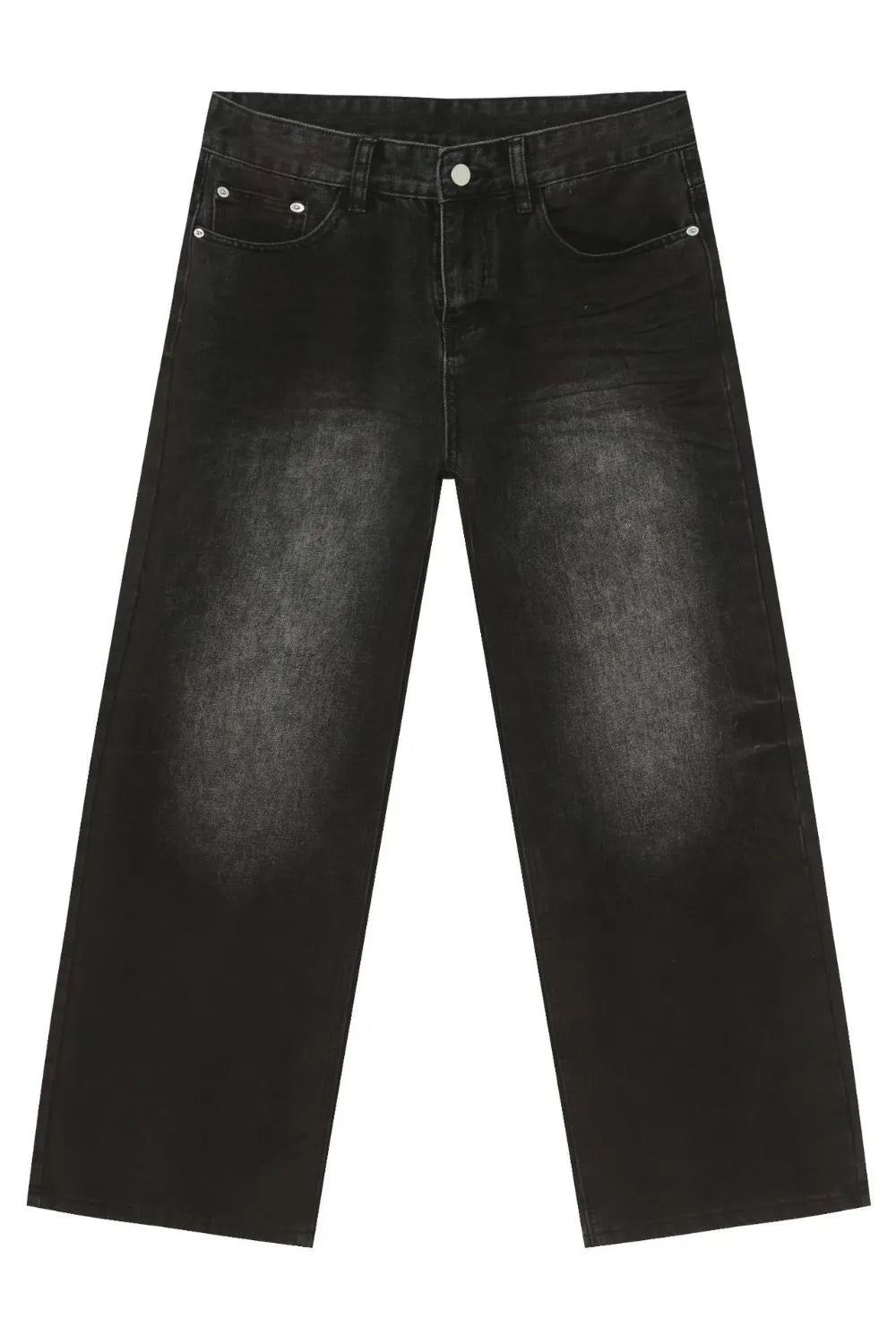 Men's Loose Fit Jeans with Pockets