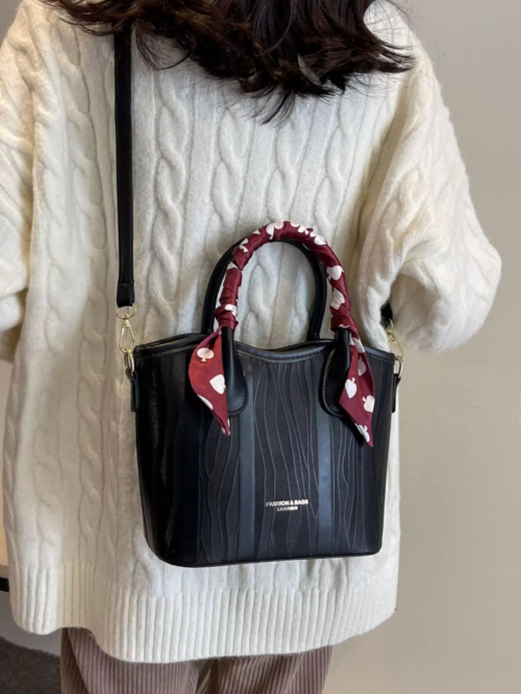 Top Handle Crossbody Bag