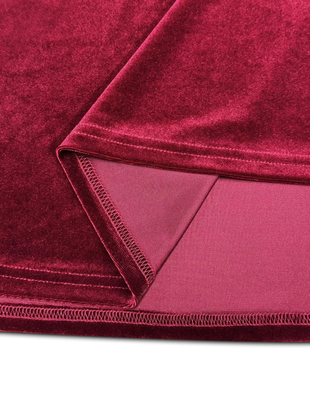 Velvet Long Sleeve Maxi Dress