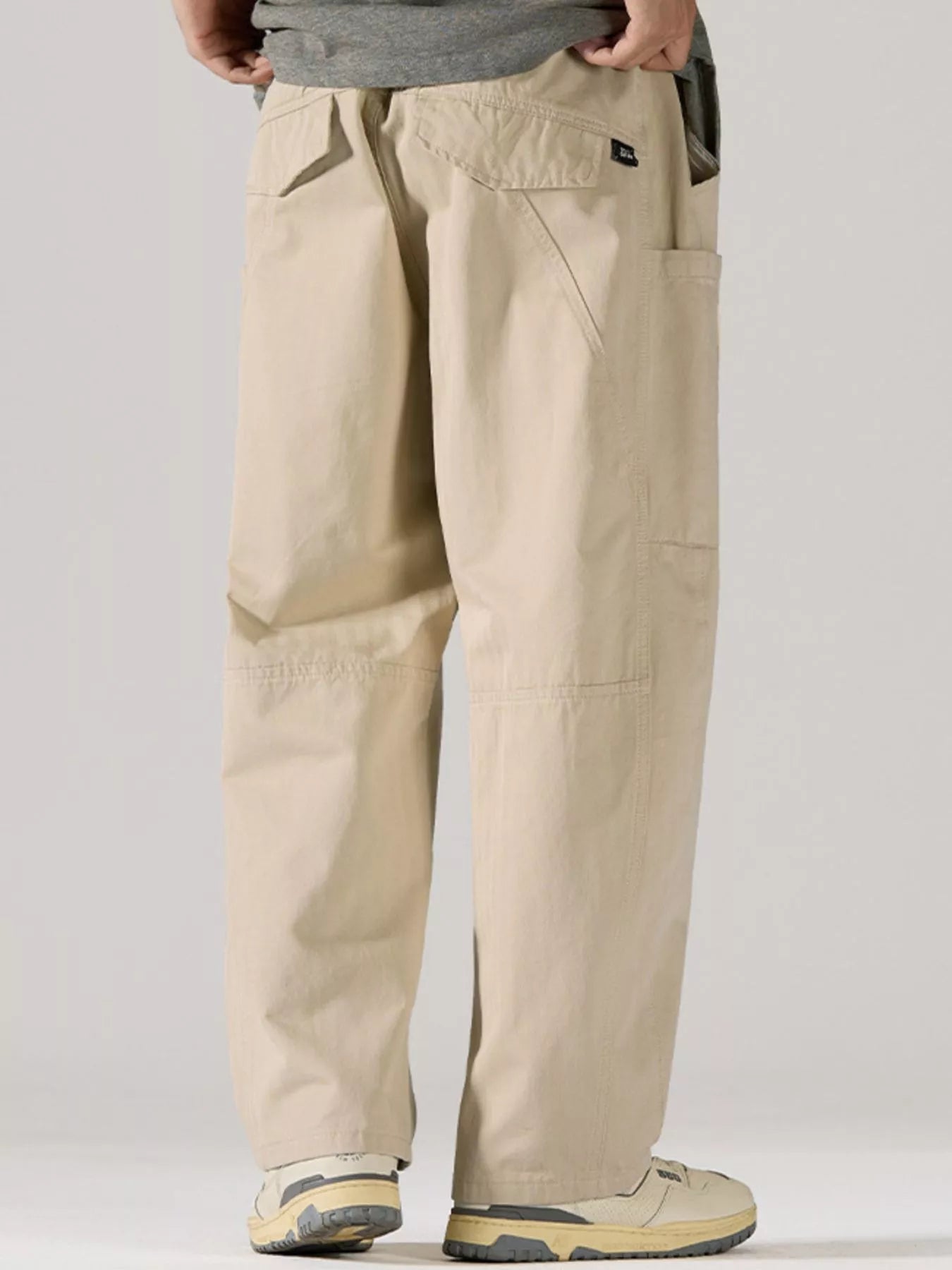 Men's Full Size Relaxed Fit Casual Pants Plus Size