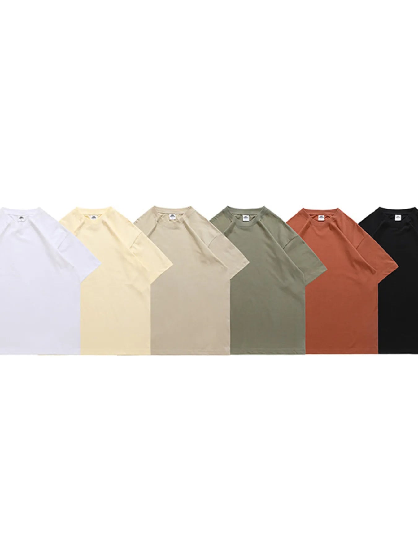 Men's Round Neck Drop Shoulder T-Shirt