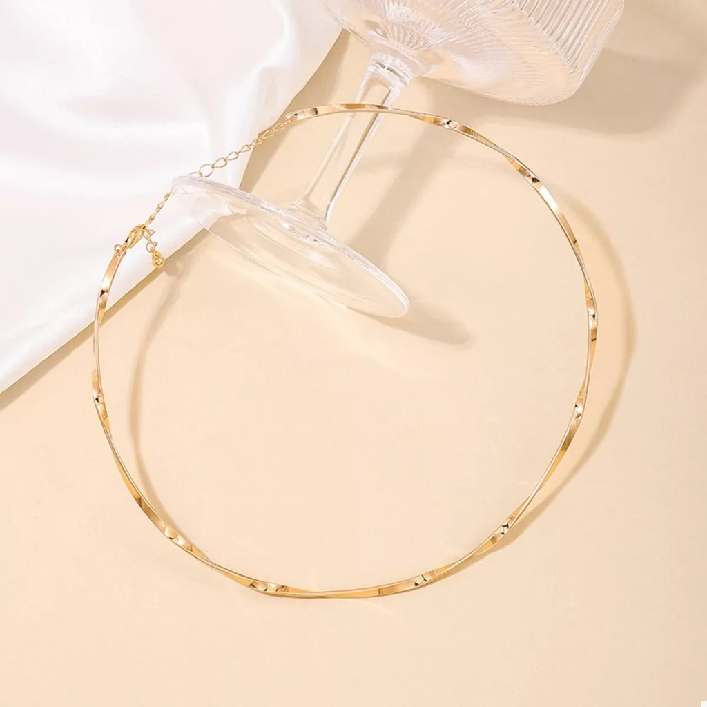 18K Gold-Plated Minimalist Necklace