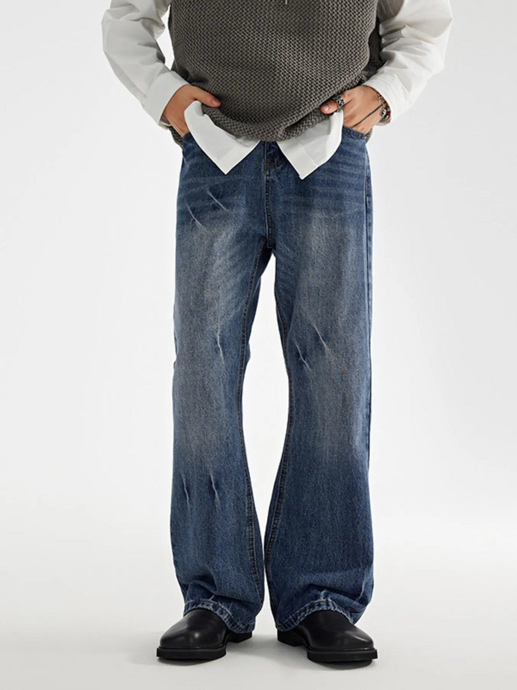 Men's Wide Leg Jeans