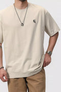 Men's Plus Size Round Neck Relaxed Fit T-Shirt