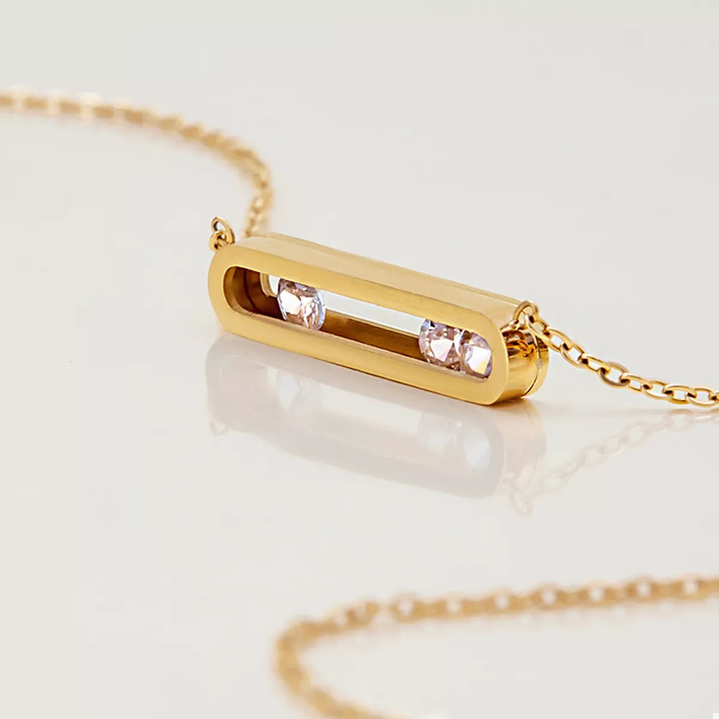 18K Gold-Plated Pendant Necklace