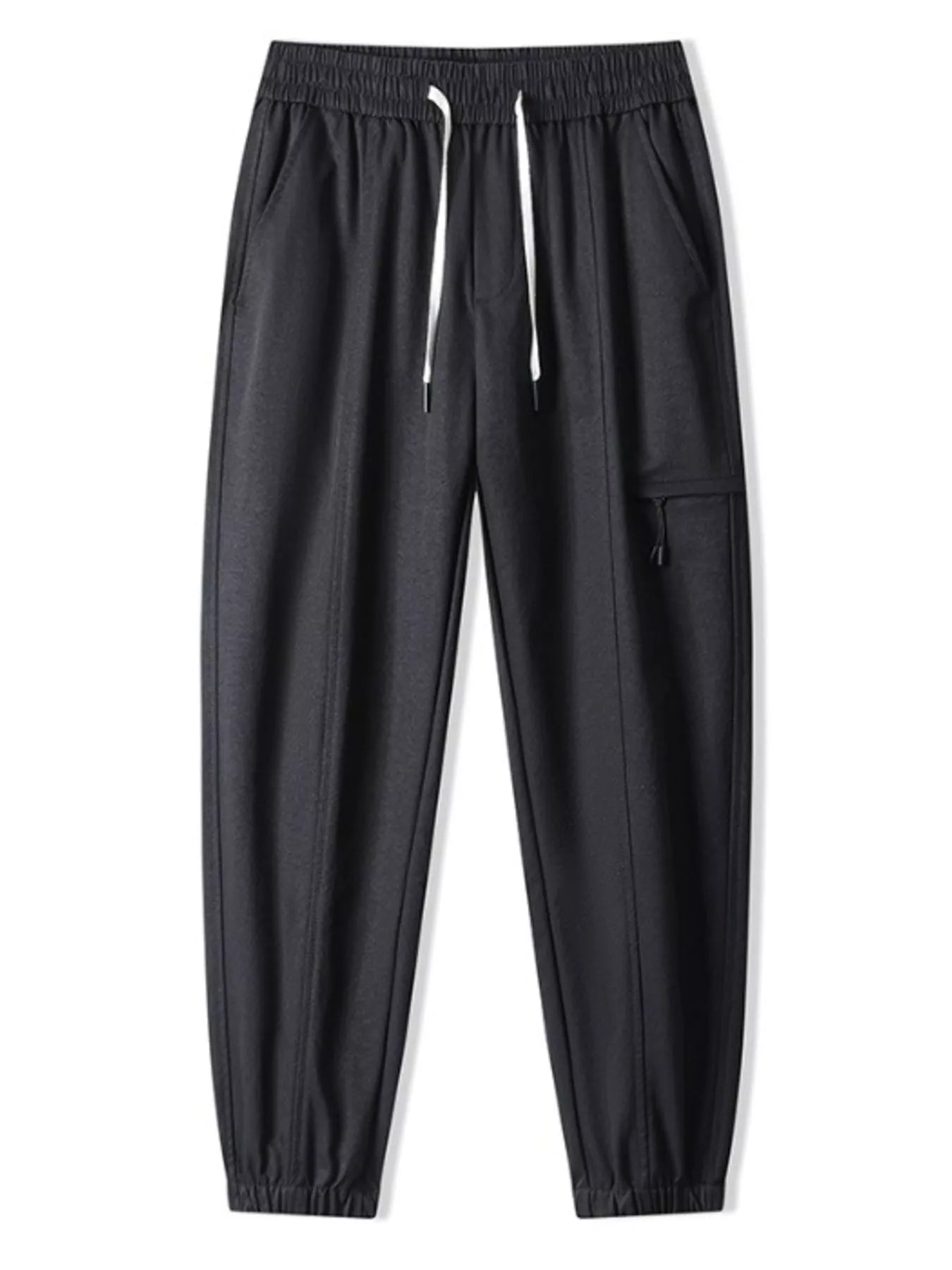 Men's Plus Size Drawstring Wide Leg Joggers