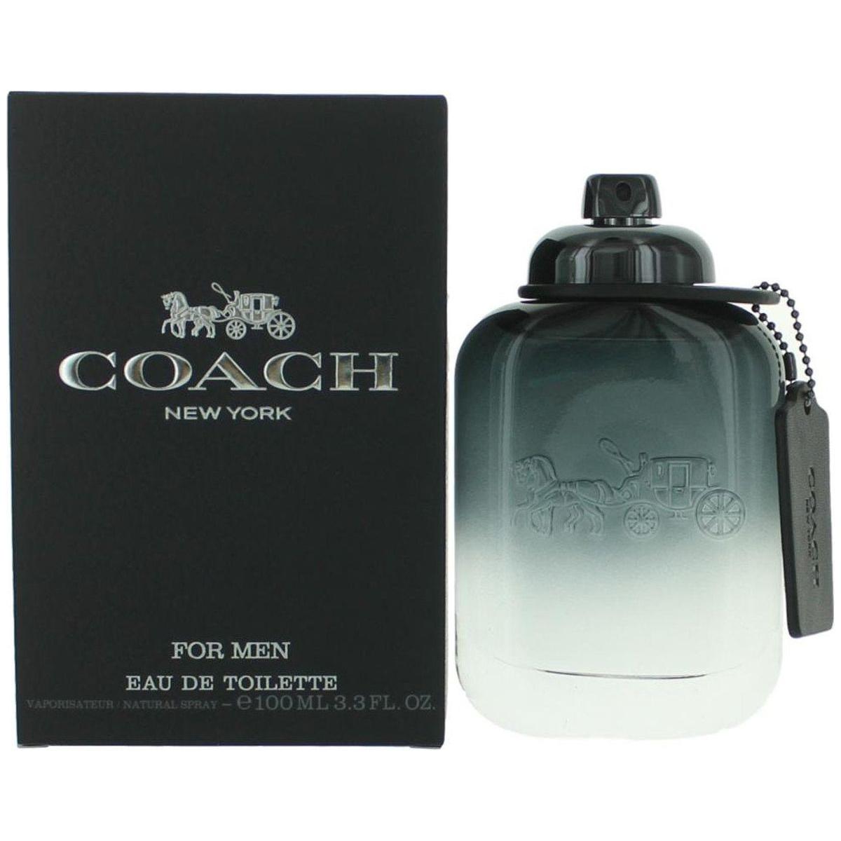 Coach New York Eau De Toilette Spray for Men 3.3 oz