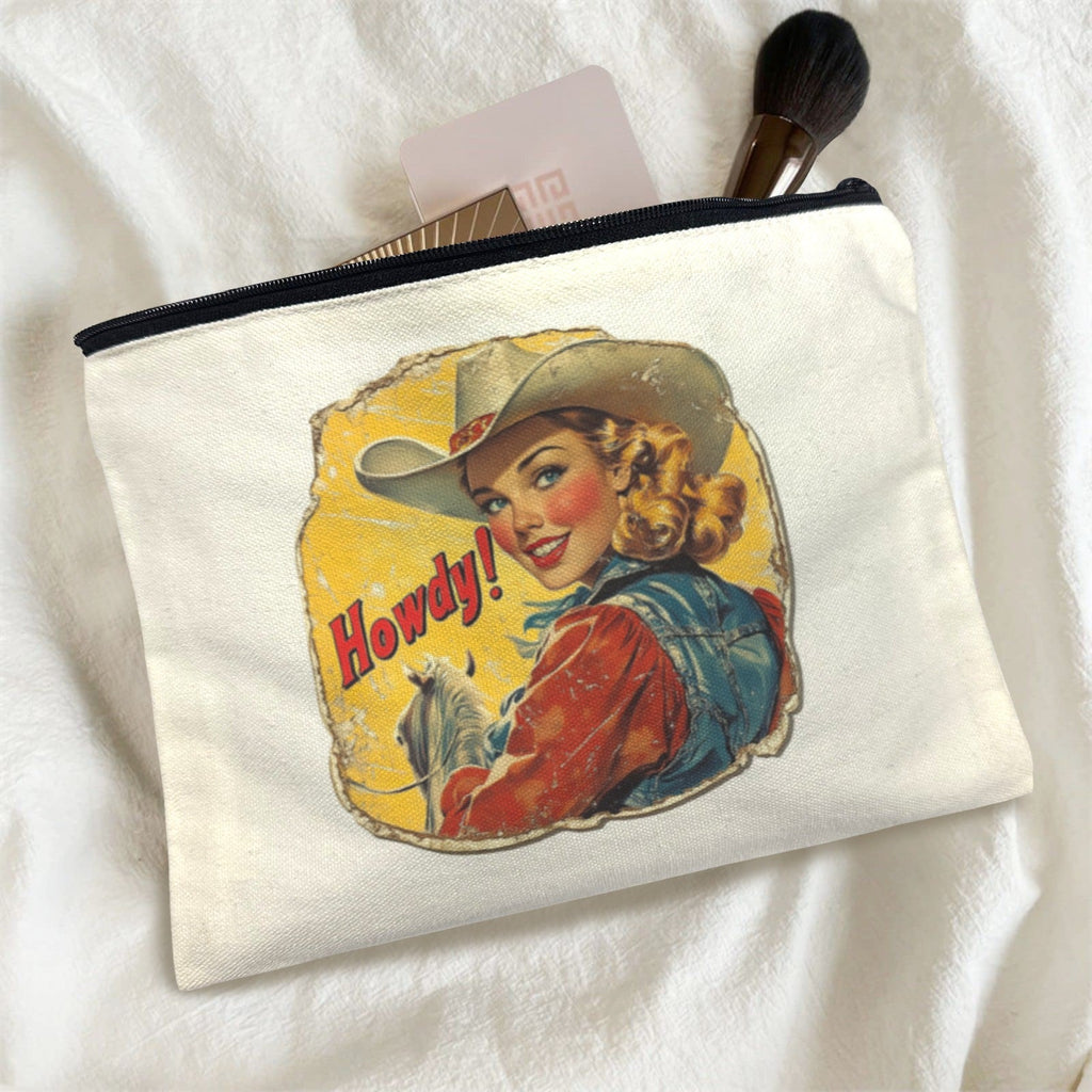 Baha Ranch Howdy Cosmetic Bag Pack of 5 Made in America