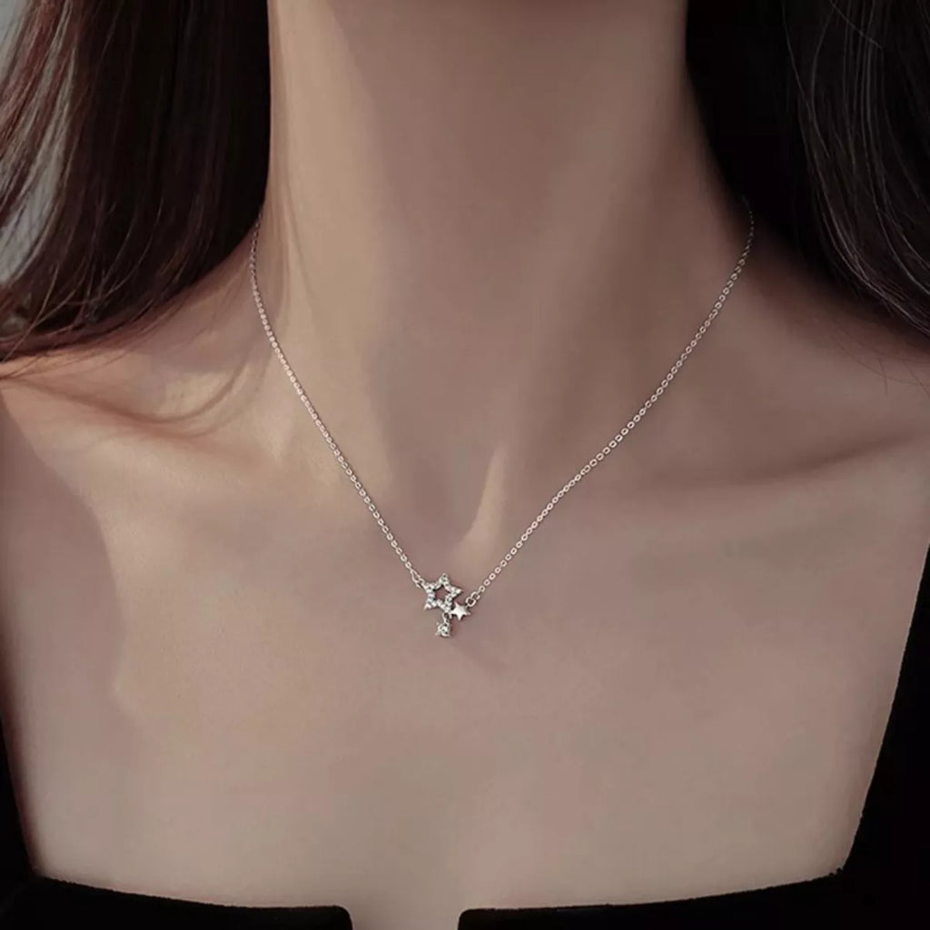 925 Sterling Silver Star Necklace