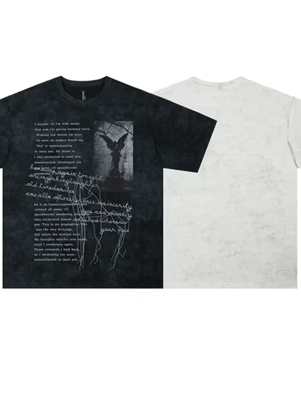 Men's Round Neck Short Sleeve Oversized T-Shirt