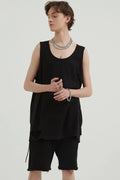 Men's Round Neck Wide Strap Tank