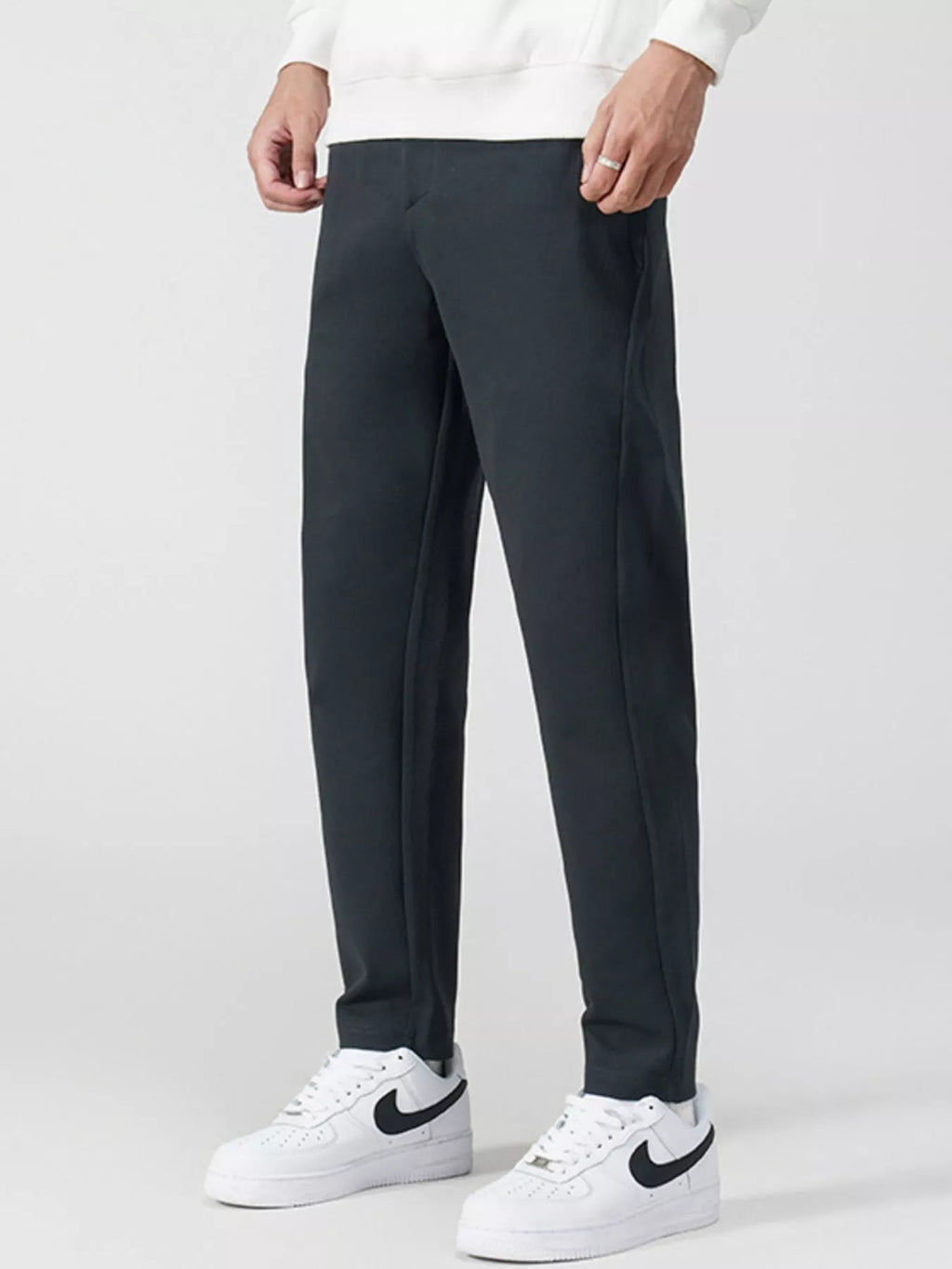 Men's Plus Size Slim-Fit Stretch Pants