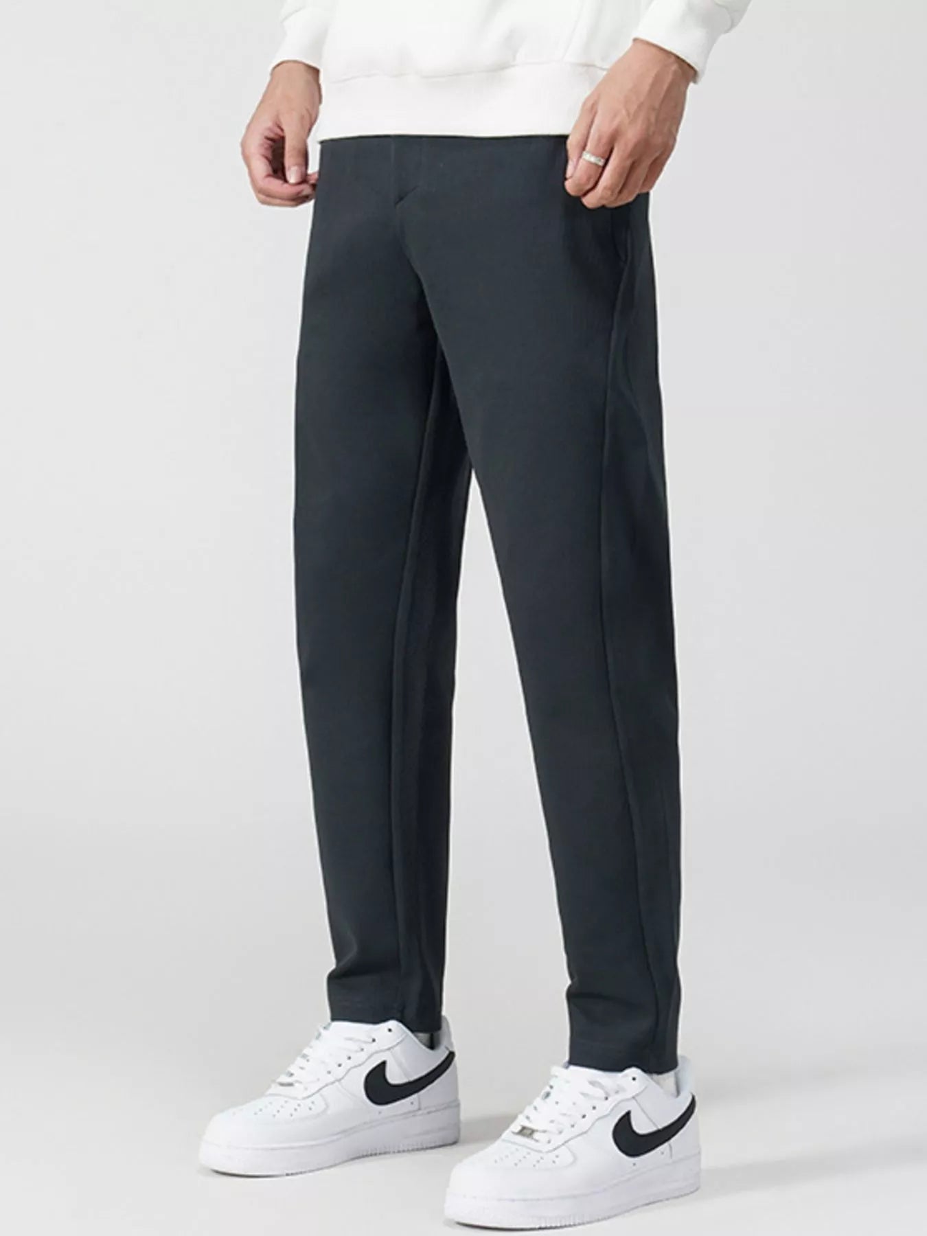 Men's Plus Size Slim-Fit Stretch Pants