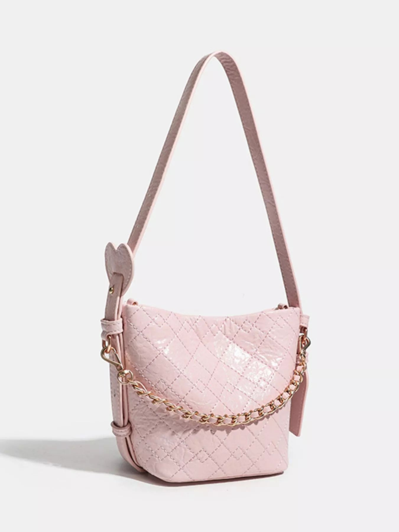 Adjustable Strap Bucket Bag