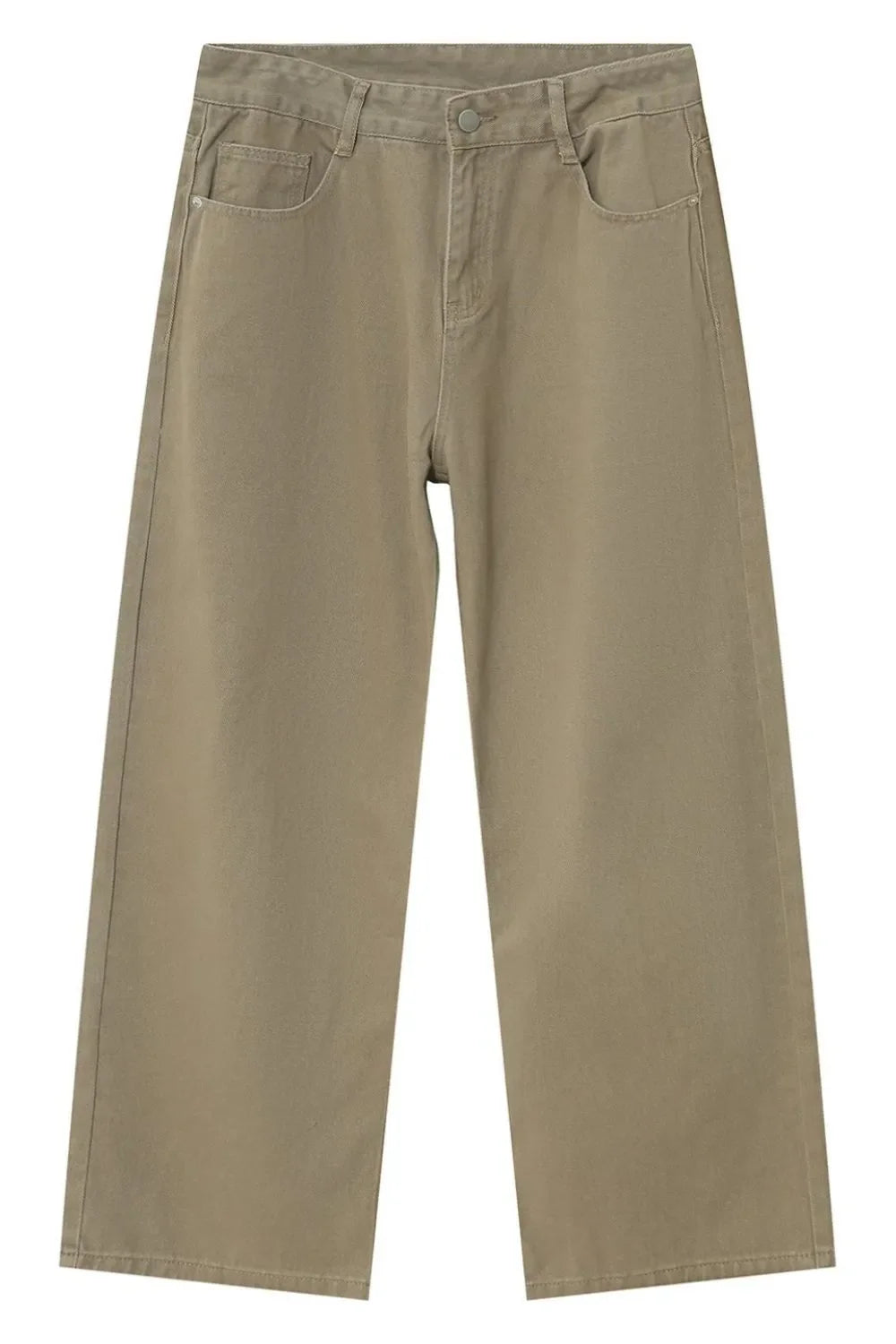Men's Mid-Rise Straight-Leg Jeans