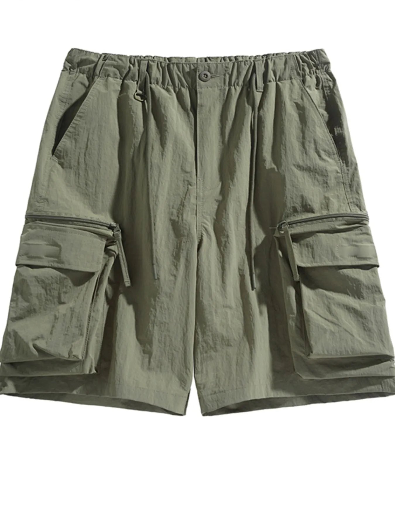 Men's Elastic Waist Cargo Short