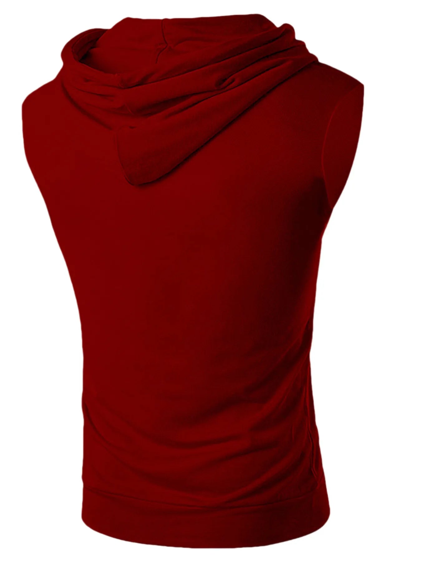 Men's Drawstring Hooded Tank