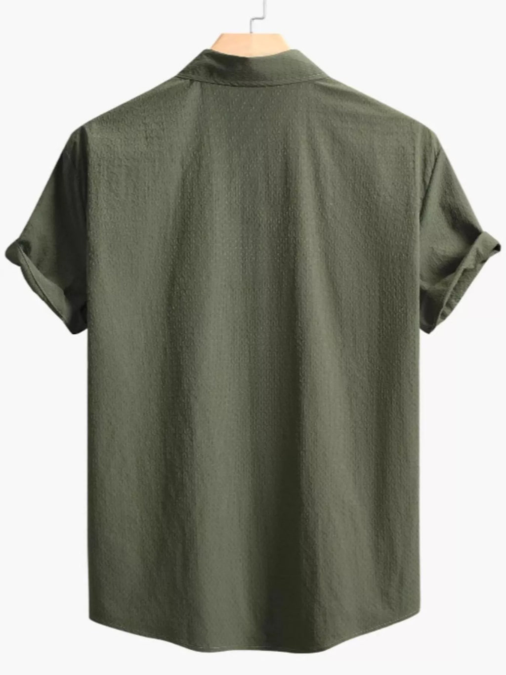 Men's Full Size Short-Sleeve Casual Shirt Plus Size