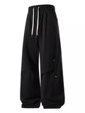 Men's Plus Size Loose Fit Drawstring Cargo Pants