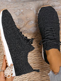 Mesh Lace Up Sneakers