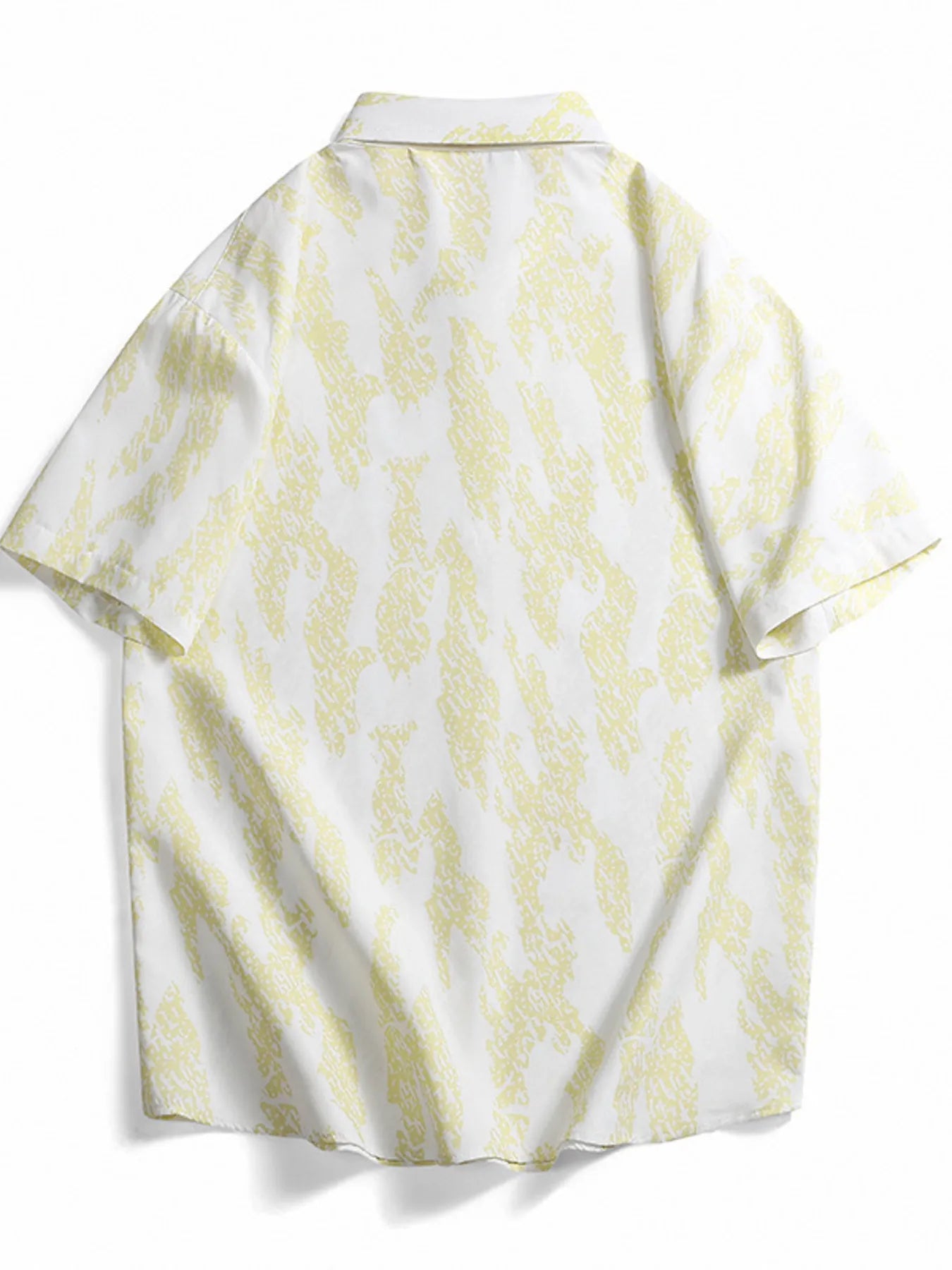 Men's Plus Size Casual Short Sleeve Shirt