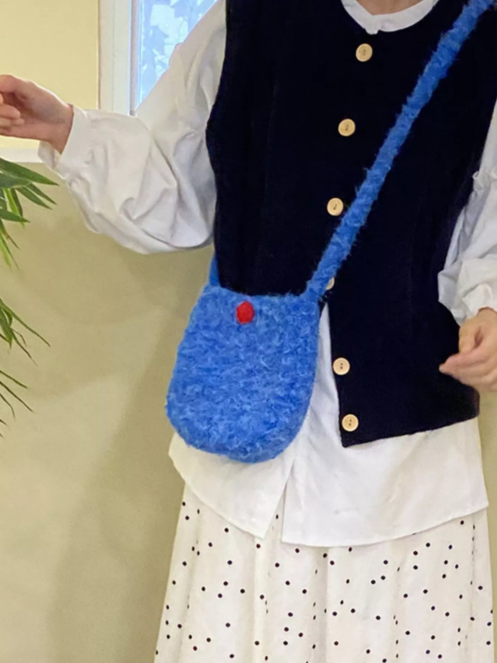 Lightweight Fluffy Crossbody Bag