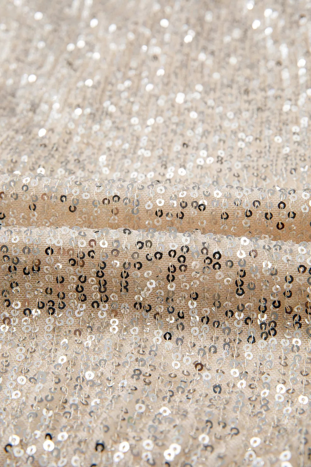 Sparkling Sequin Long Sleeve Bodysuit