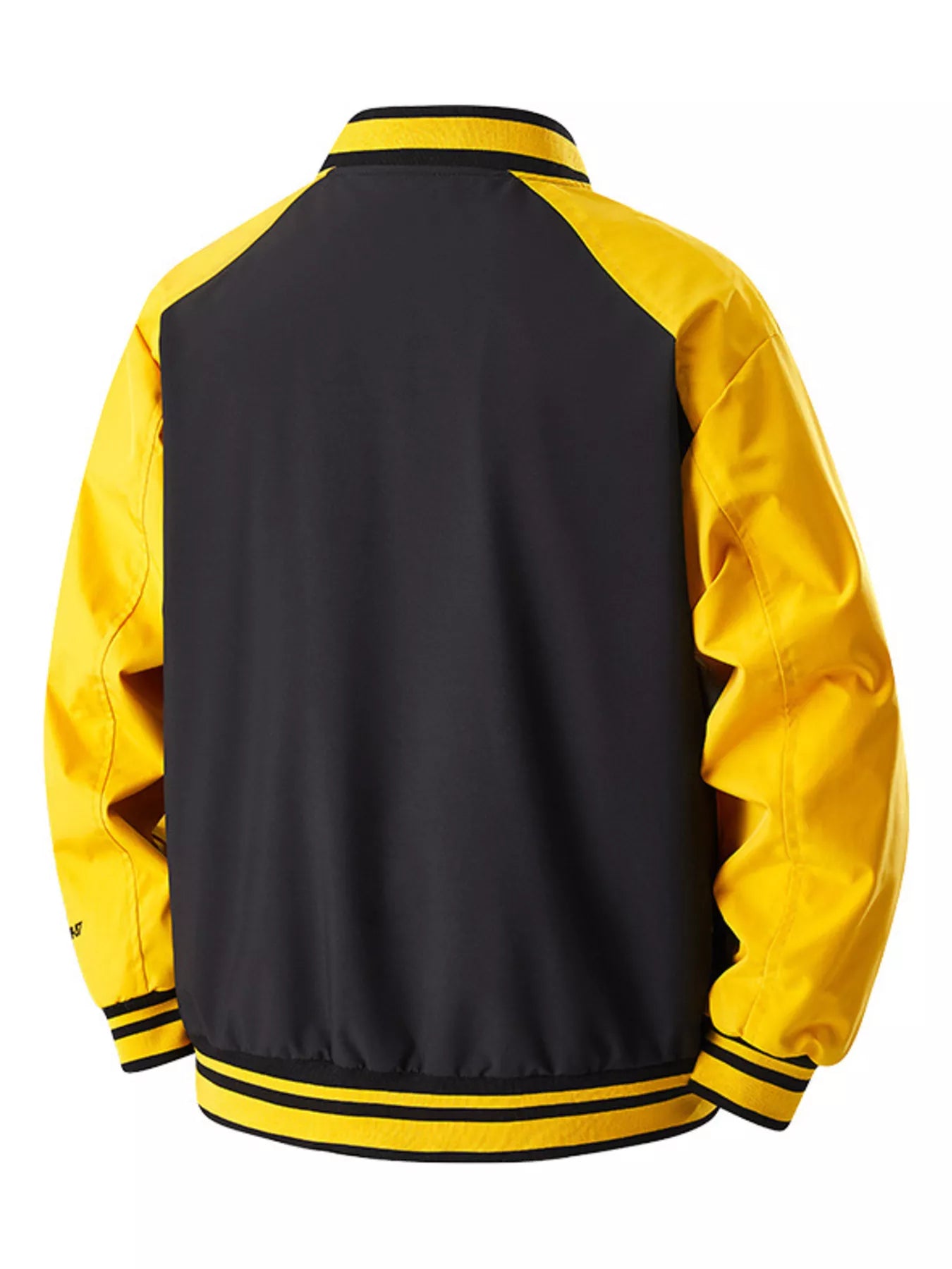 Men's Plus Size Snap Down Long Sleeve Jacket