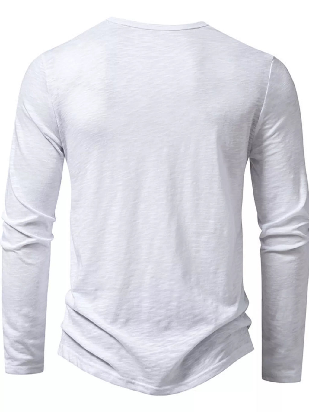 Men's Long Sleeve Henley T-Shirt