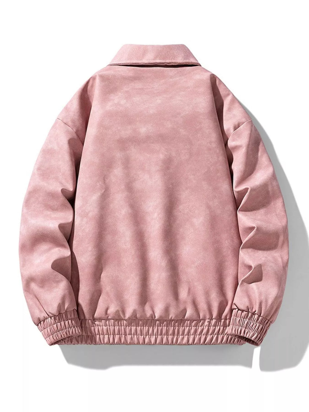 Men's Plus Size Zip Up Long Sleeve Jacket