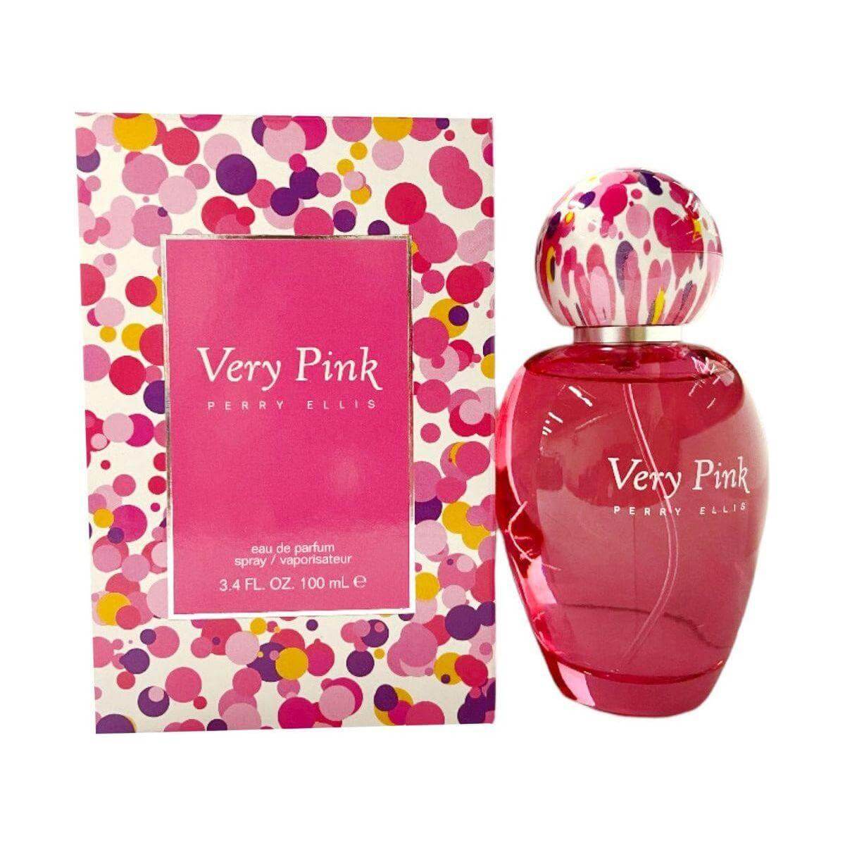 Very Pink by Perry Ellis Eau De Parfum Spray for Women 3.4 oz