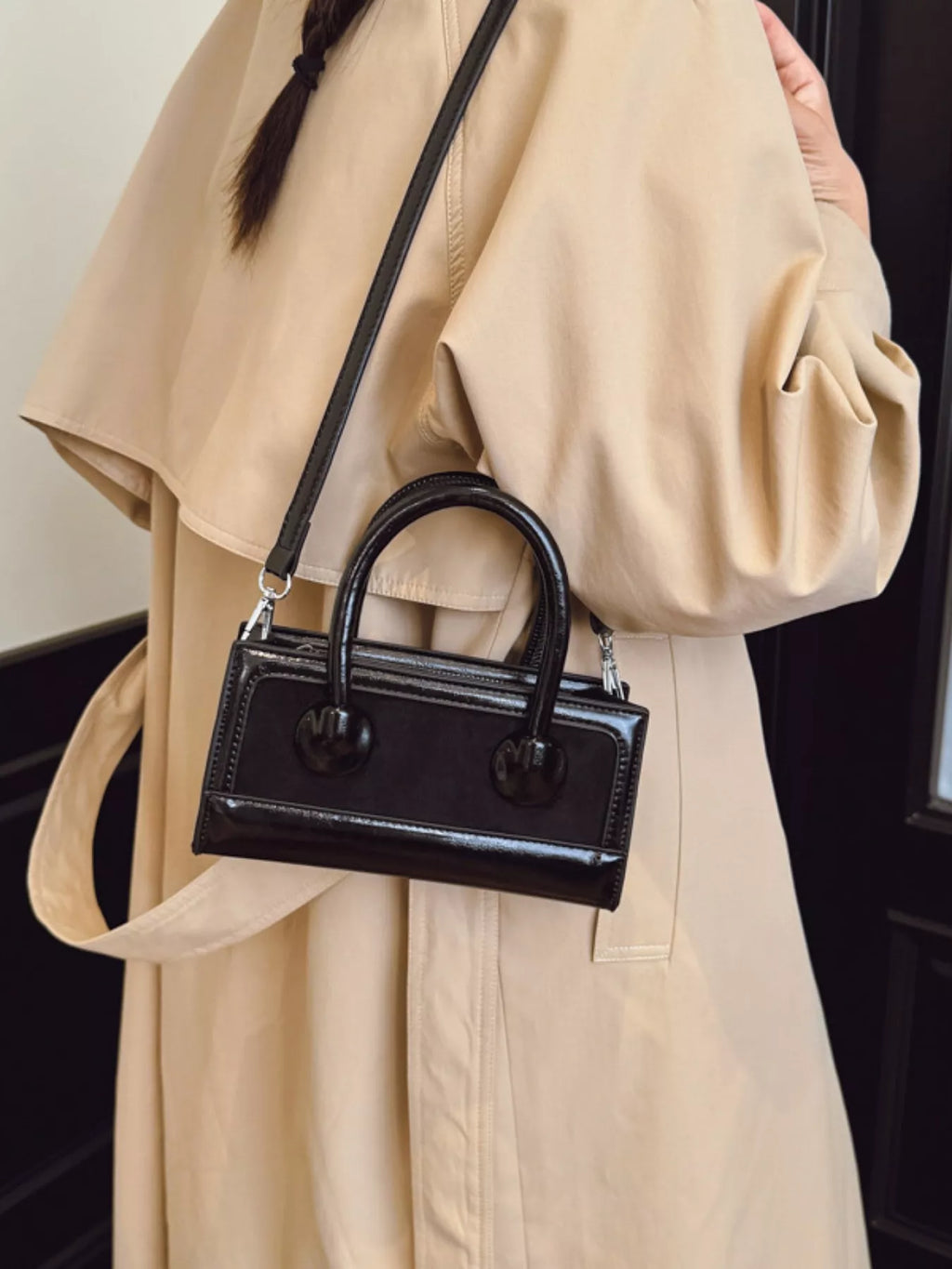 Top Handle Crossbody Bag