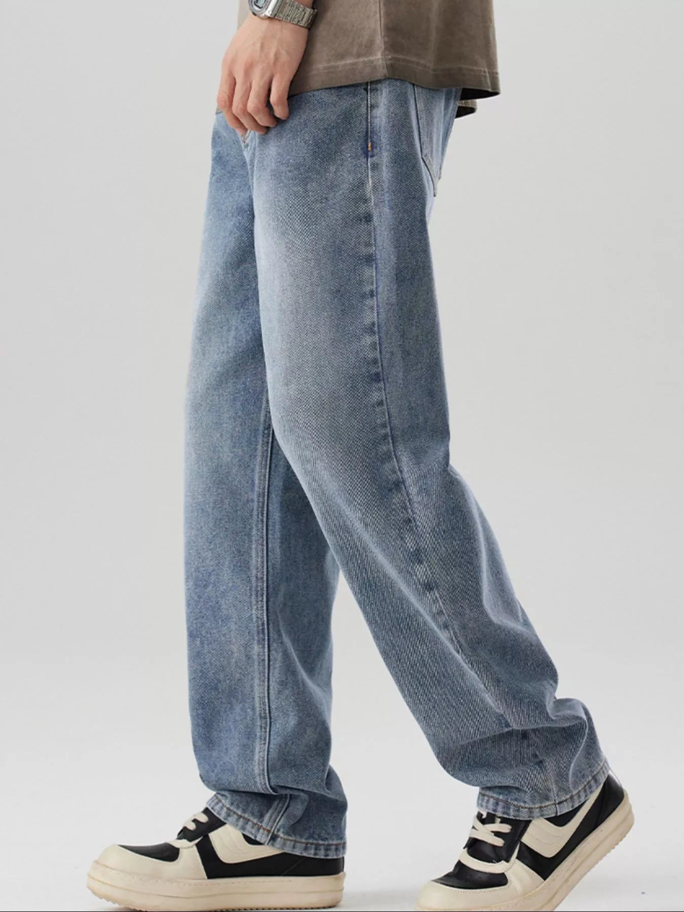 Men's Wide Leg Jeans
