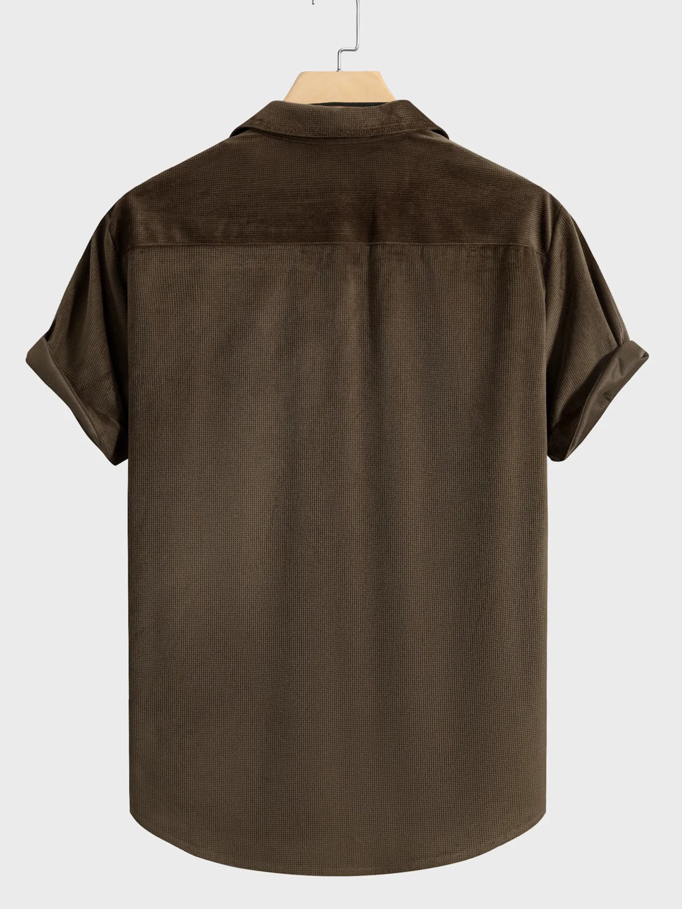 Men's Button Up Short Sleeve Shirt