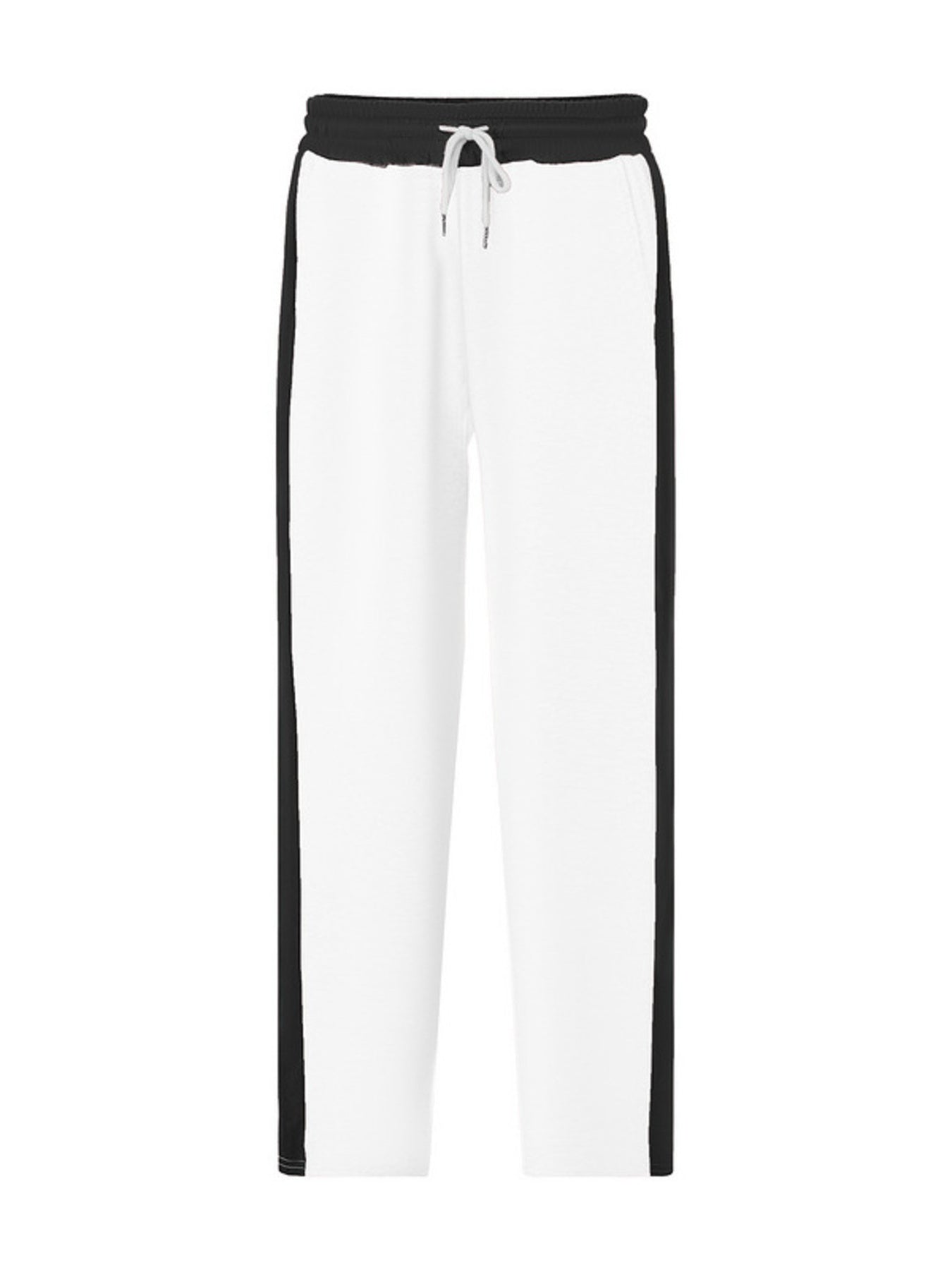 Men's Full Size Side Stripe Wide Leg Pants Plus Size