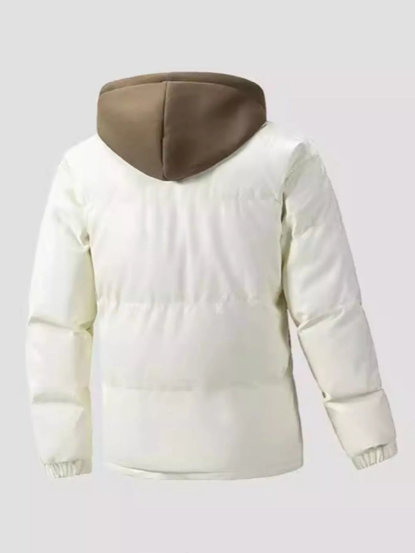 Men's Plus Size Zip Up Long Sleeve Hooded Jacket