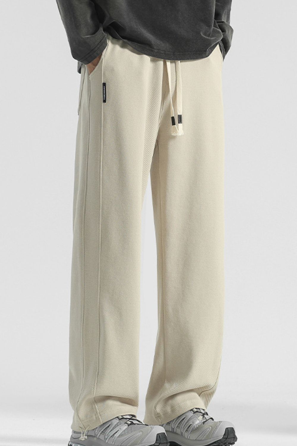 Men's Plus Size Casual Loose Fit Drawstring Sweatpants