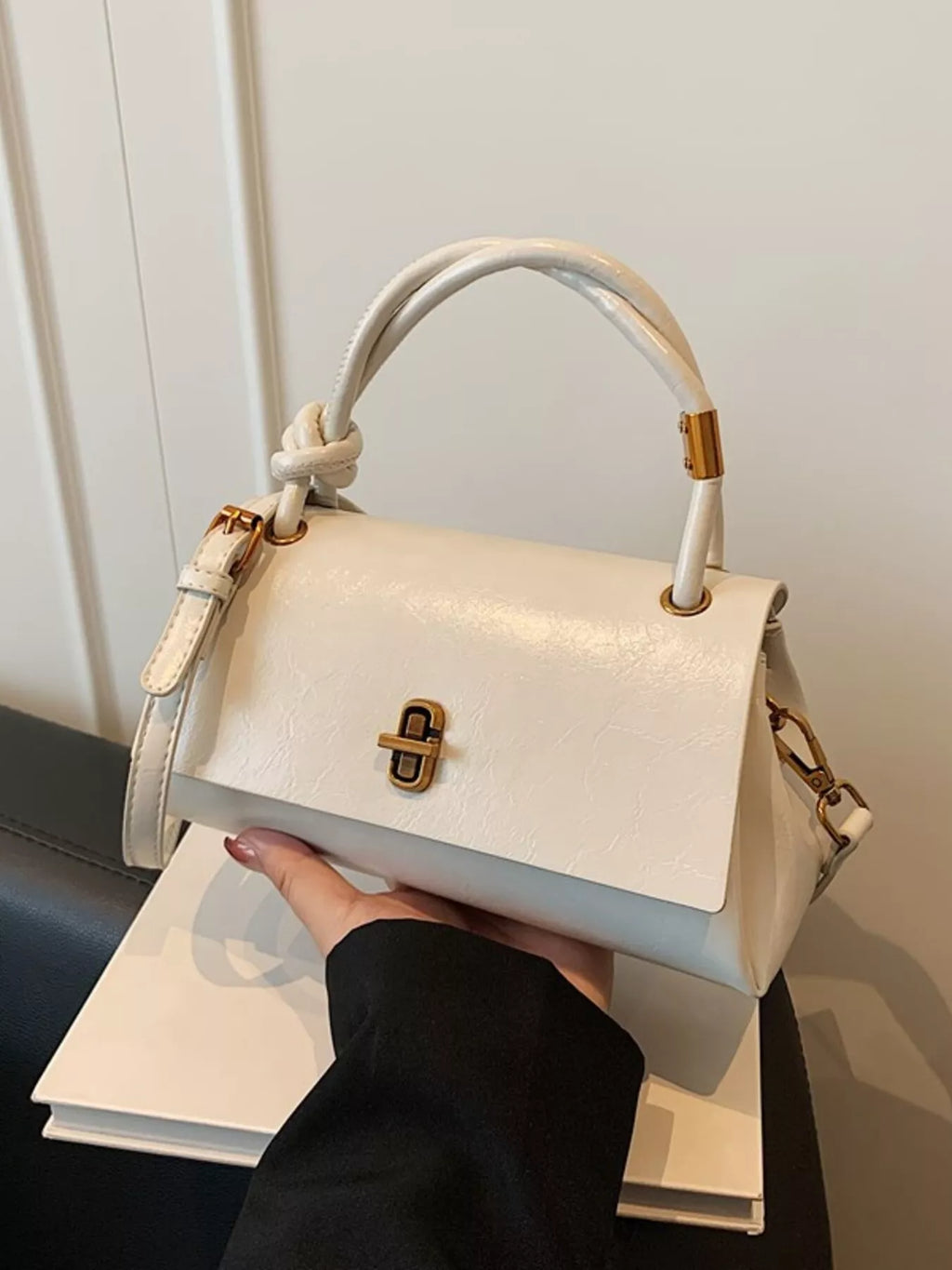Top Handle Crossbody Bag