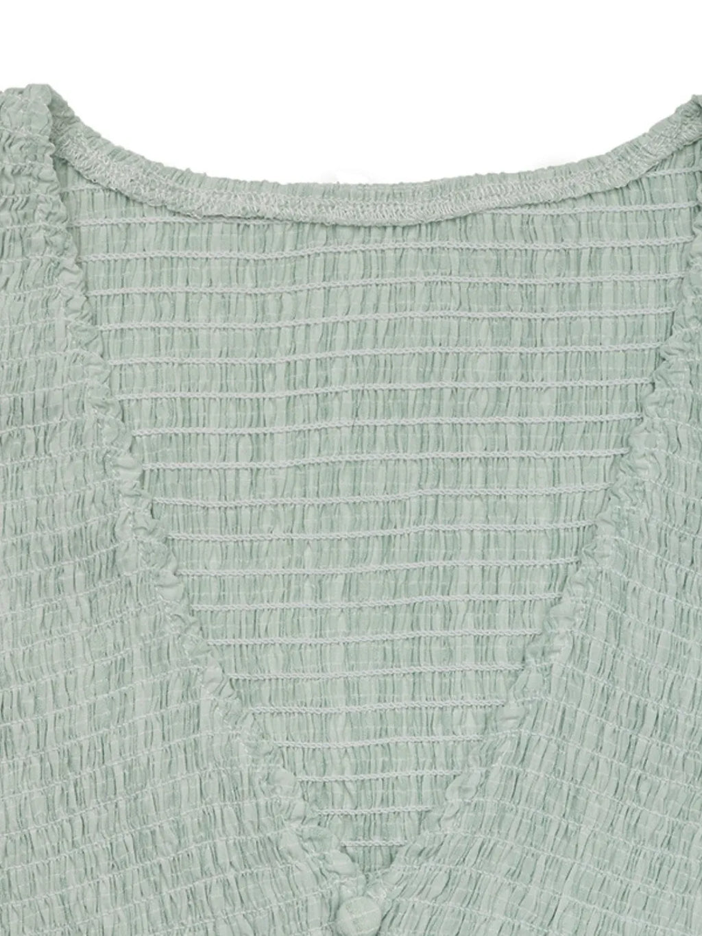 V-Neck Ruffled Cap Sleeve Dress