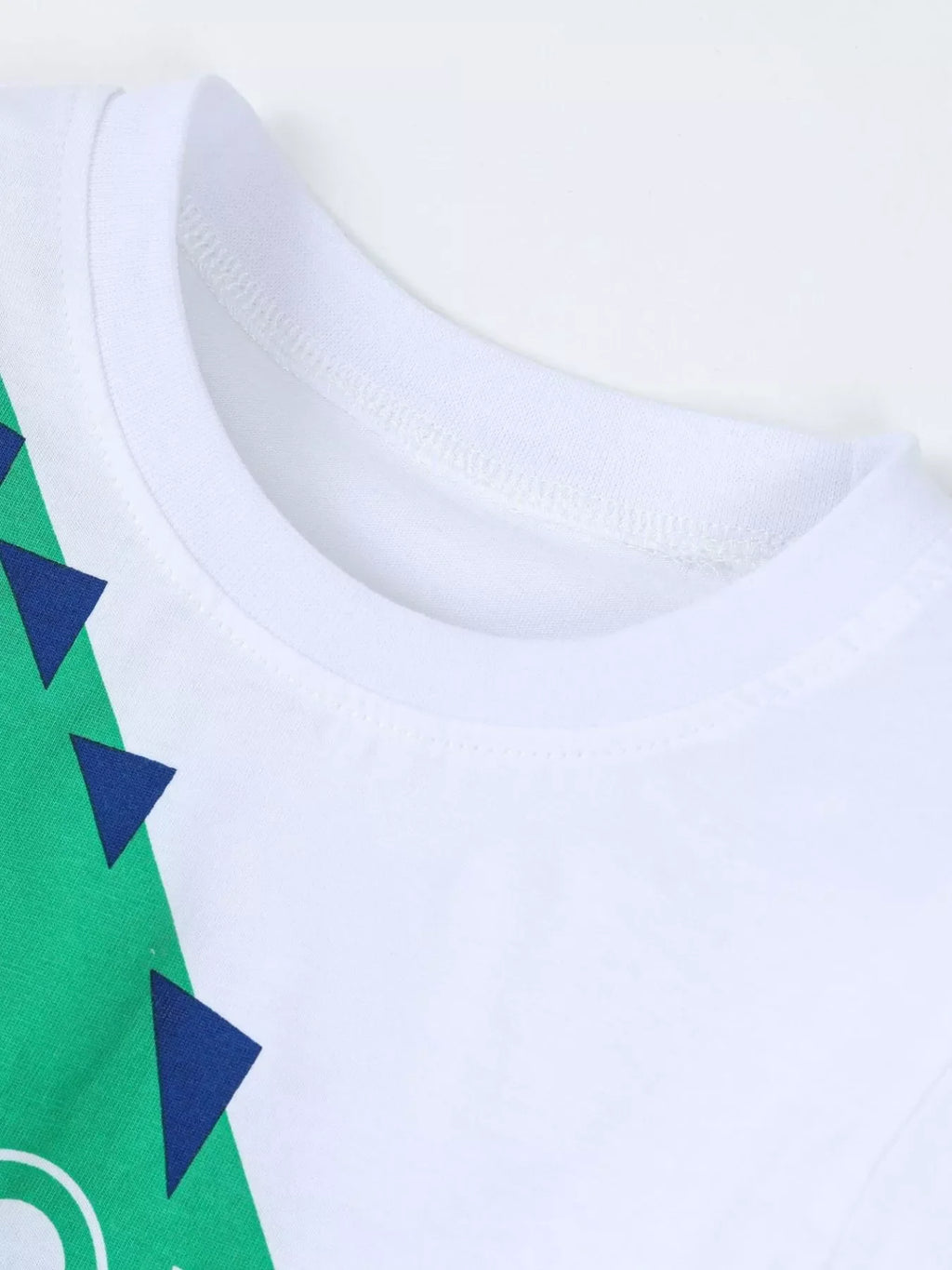 Children's Crocodile Print T-shirt and Shorts Set