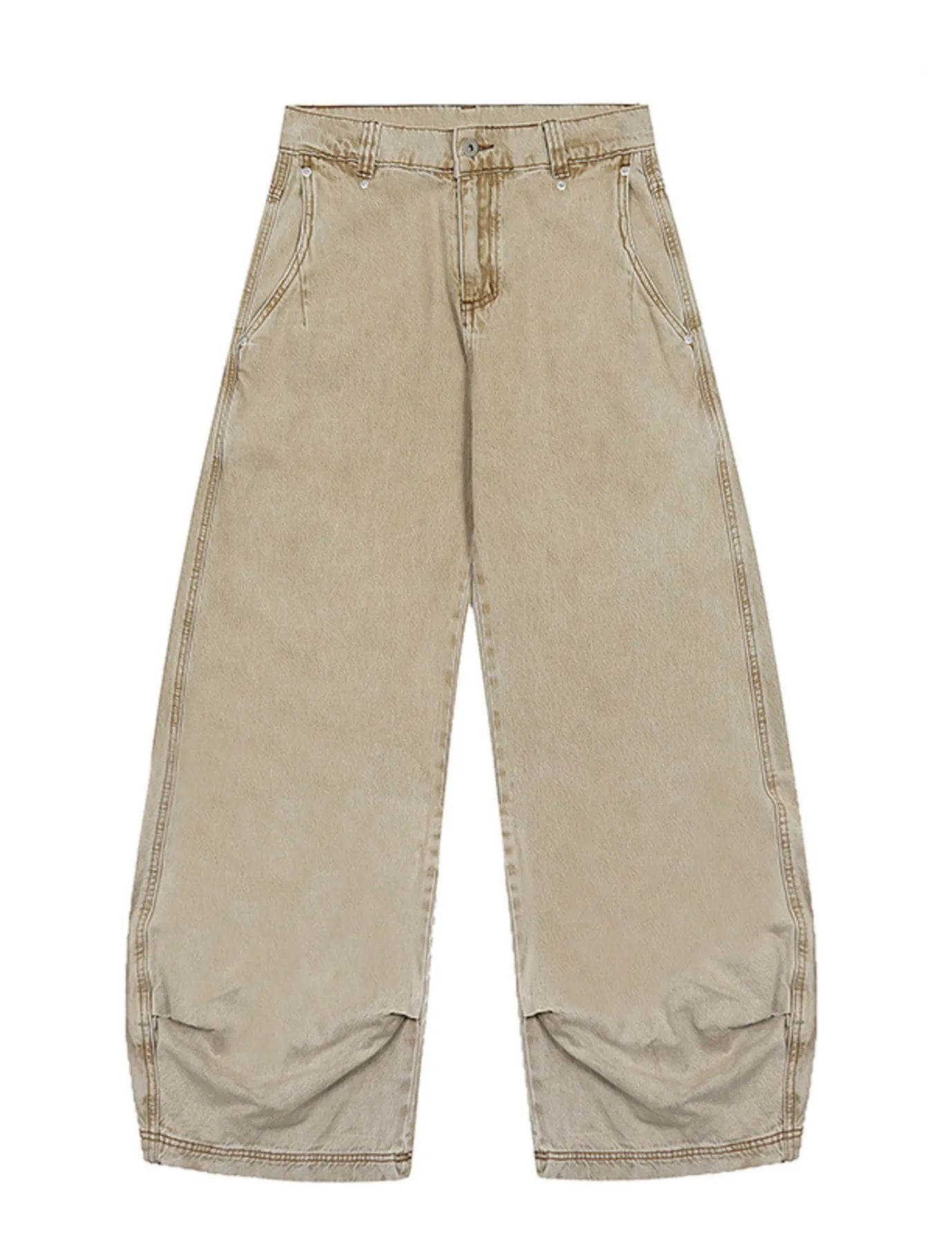 Men's Full Size Wide-Leg Relaxed Fit Jeans Plus Size