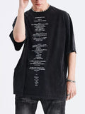 Men's Round Neck Half Sleeve T-Shirt