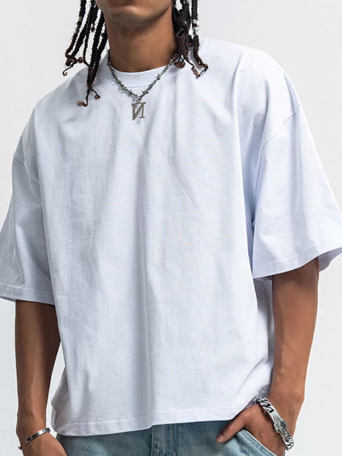 Men's Round Neck Half Sleeve T-Shirt